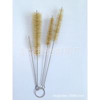 Nylon teapot brush Stainless steel thin cup mouth kettle brush set of four