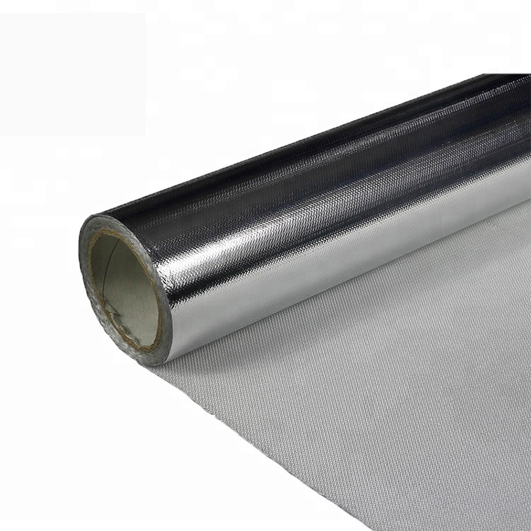 Aluminium Coated Fiberglass Fabric