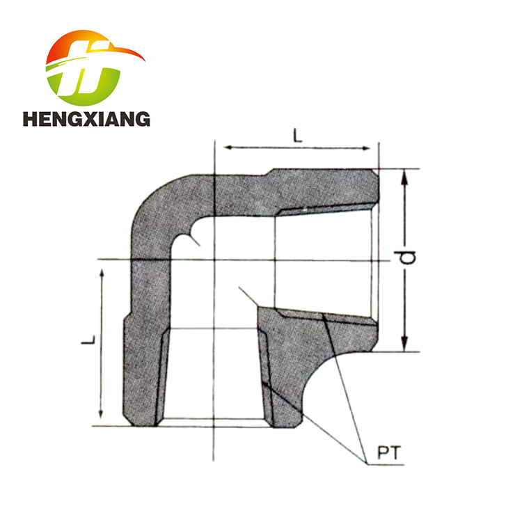 90°ELBOW BSPT FEMALE - 7T9