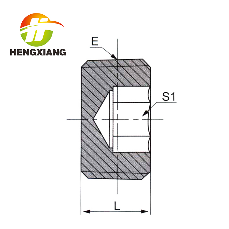 BSPT MALE HOLLOW HEX PLUG  4TN