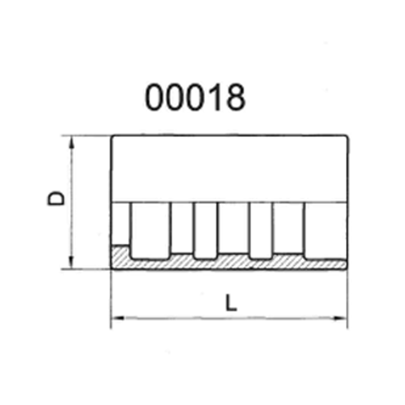 FERRULE FOR SAE 100R7/R8HOSE