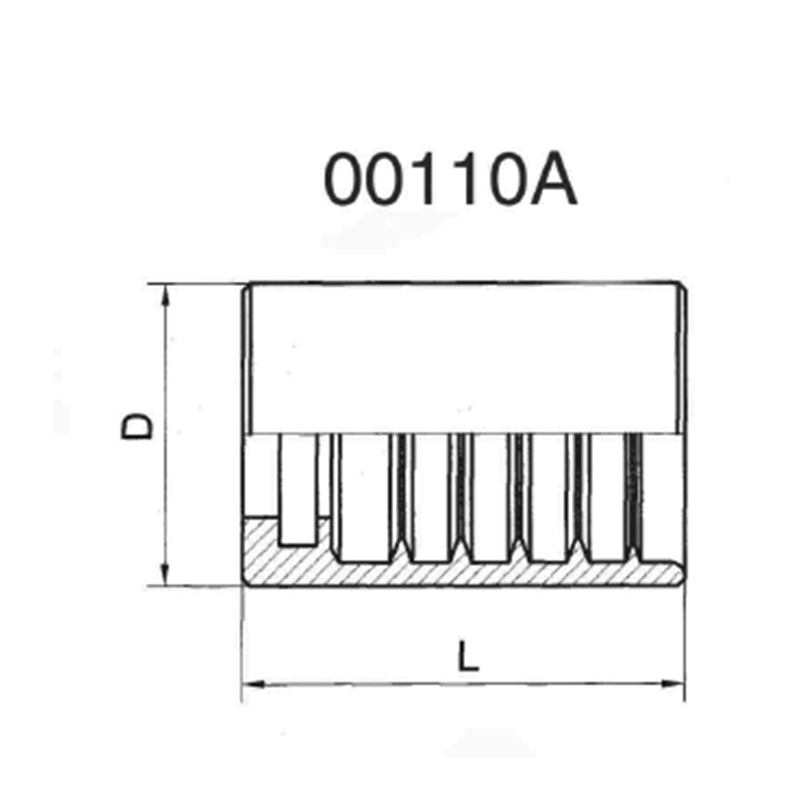 FERRULE FOR SAE 100R1AT/EN 853 1SN HOSE