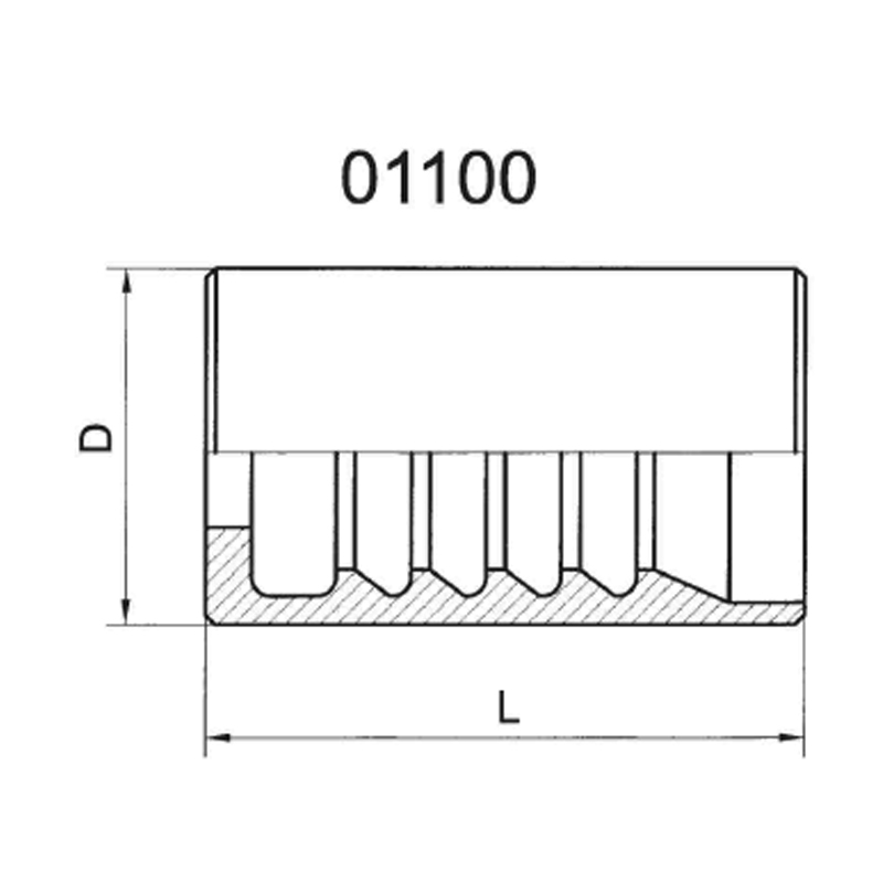 FERRULE FOR CHINA 1-WIRE HOSE
