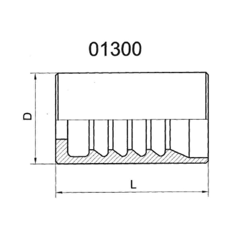 FERRULE FOR CHINA 3-WIRE HOSE