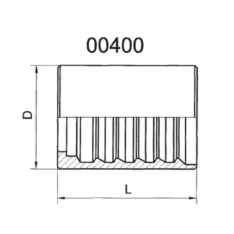 FERRULE FOR 4SP、4SH、R12 HOSE