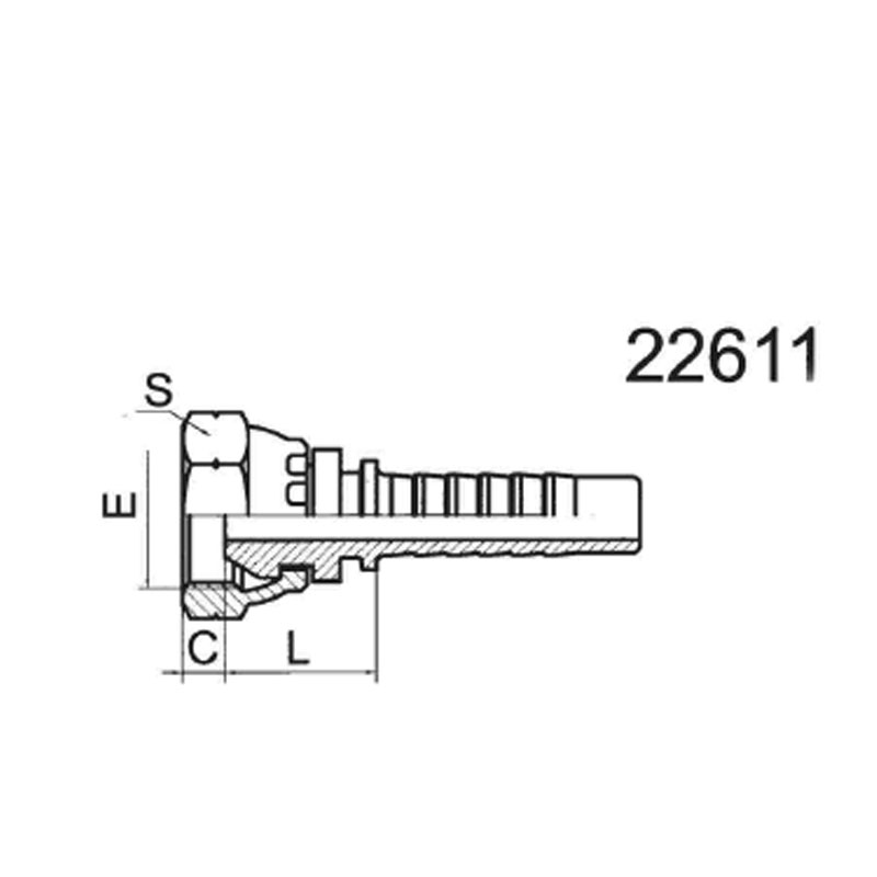 BSP FEMALE 60°CONE