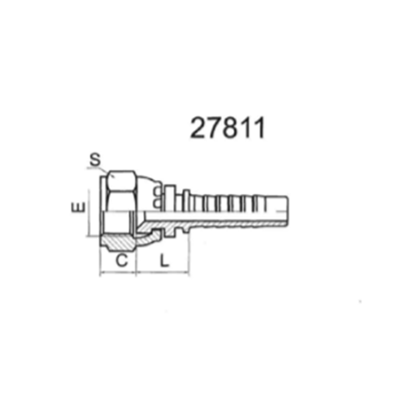 SAE FEMALE 90°CONE SEAT