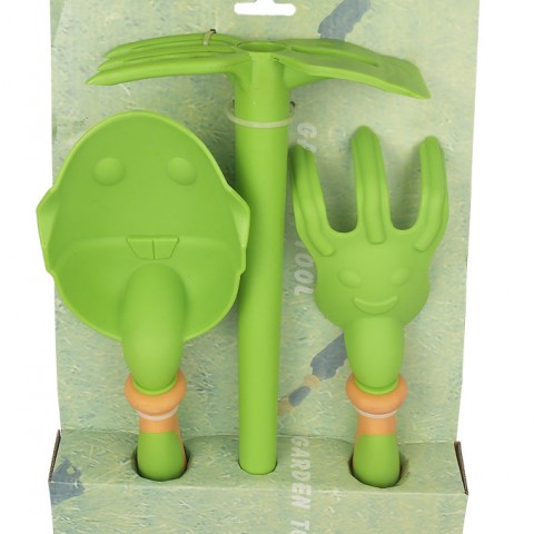 COLOUR BACK CARD GARDENING TOOLS SET E0104