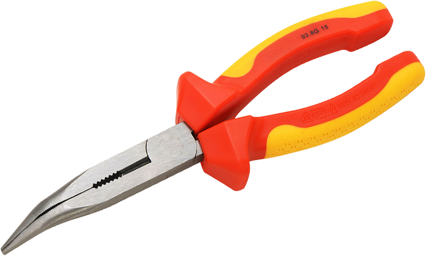 VDE BENT NOSE PLIER
