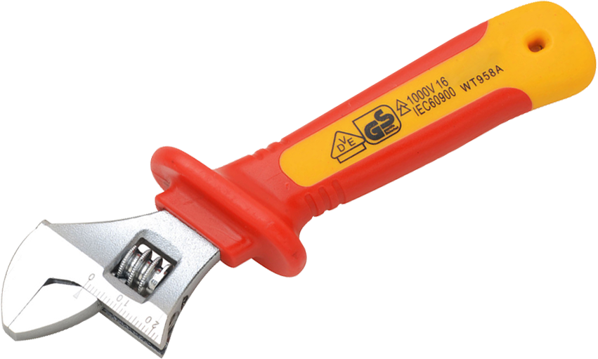 VDE ADJUSTABLE WRENCH