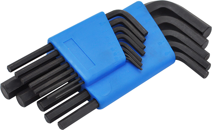 13PCS SHORT ARM FLAT END HEX KEY