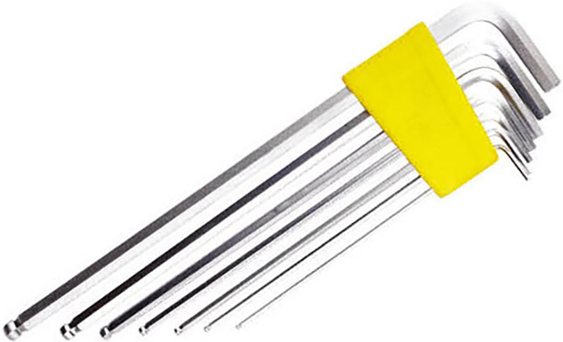 7PCS EXTRA LONG ARM BALL END HEX KEY
