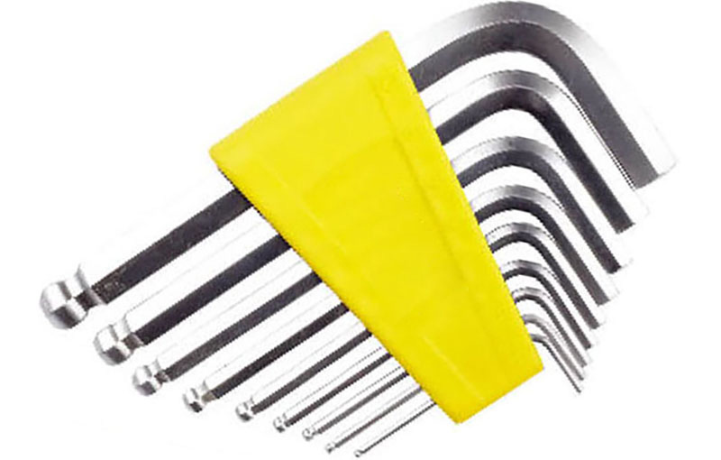 9PCS SHORT ARM BALL ENDHEX KEY