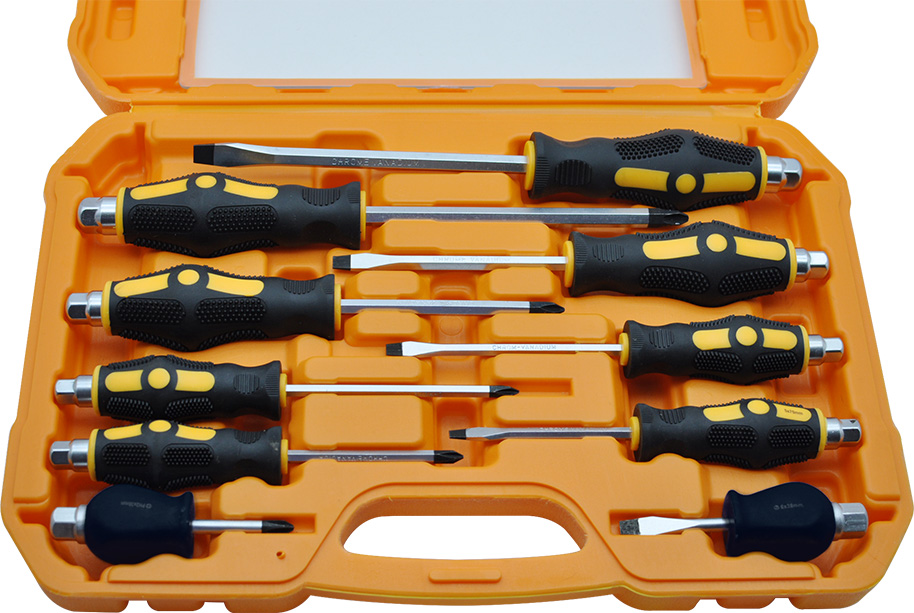 10PCS IMPACT SCREWDRIVER SET