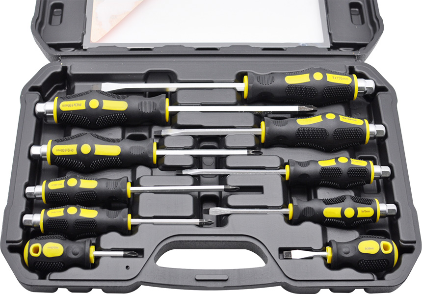 10PCS IMPACT SCREWDRIVER SET