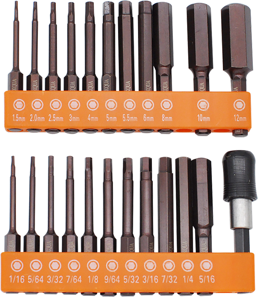 23PCS SCREWDRIVER BITS SET