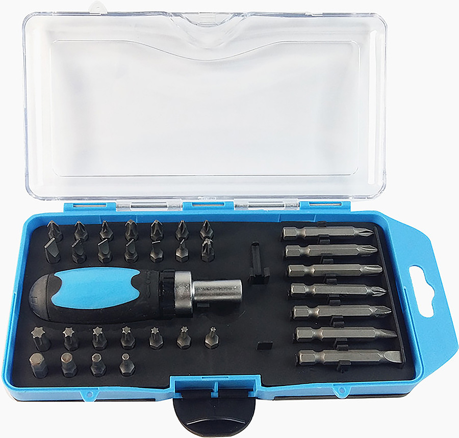 34PCS SCREWDRIVER BITS SET