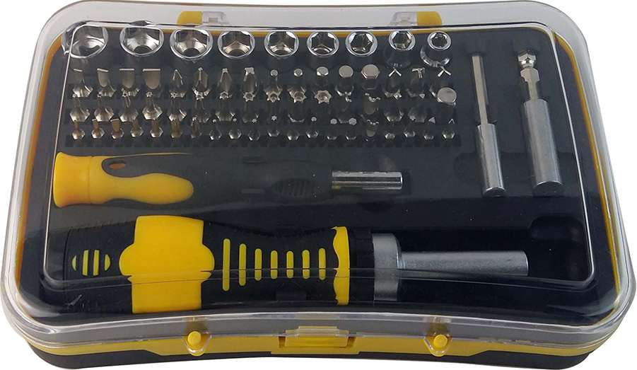 65PCS PRECSION SCREWDRIVER BITS SET