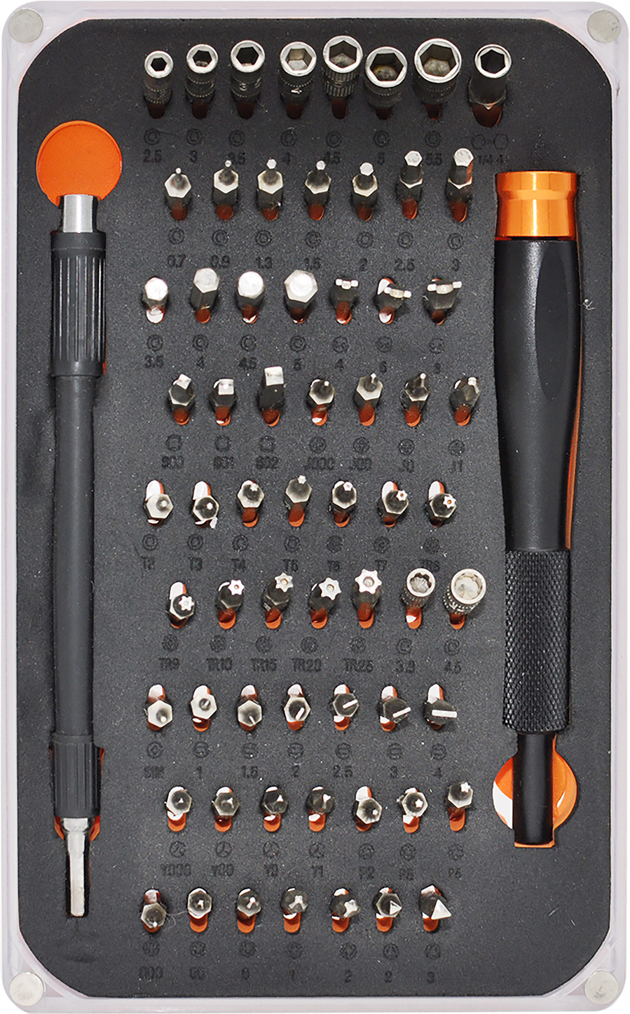 66PCS SCREWDRIVER BITS SET