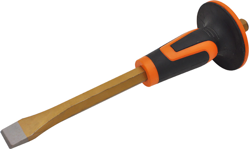 FLAT COLD CHISEL WITH SOFT GRIP