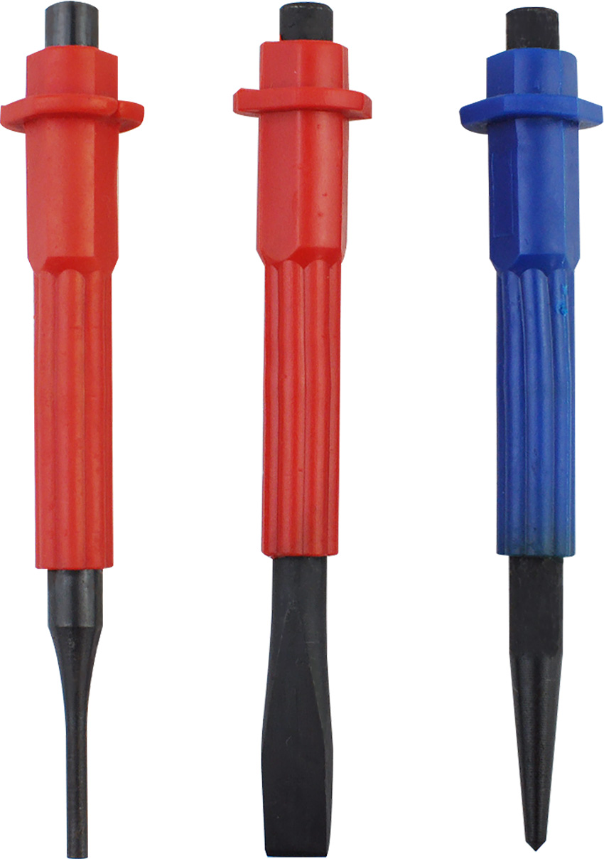 3PCS CHISEL AND PUNCH SET