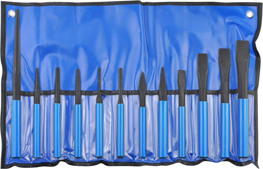 12PCS PUNCH&CHISEL SET