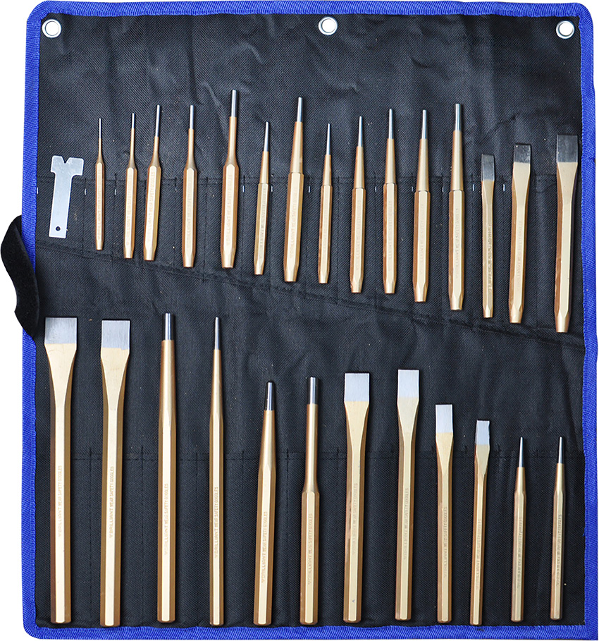 28PCS PUNCH&CHISEL SET