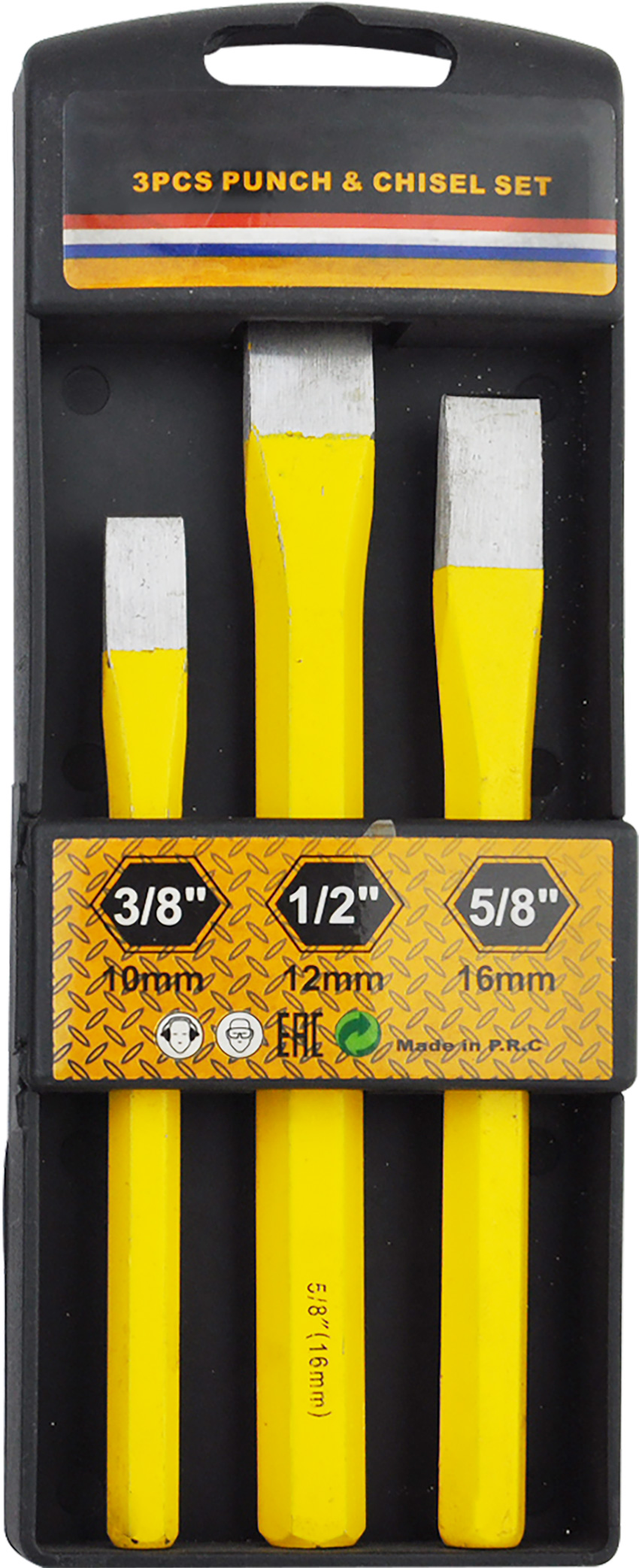 3PCS COLD CHISEL SET