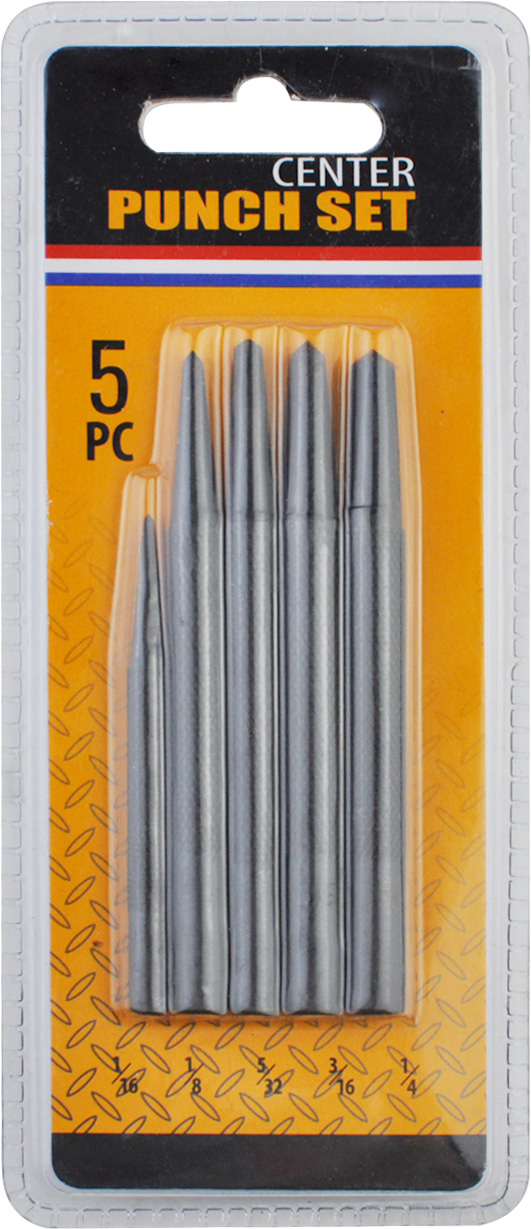 5PCS CEnTer PUNCH SET
