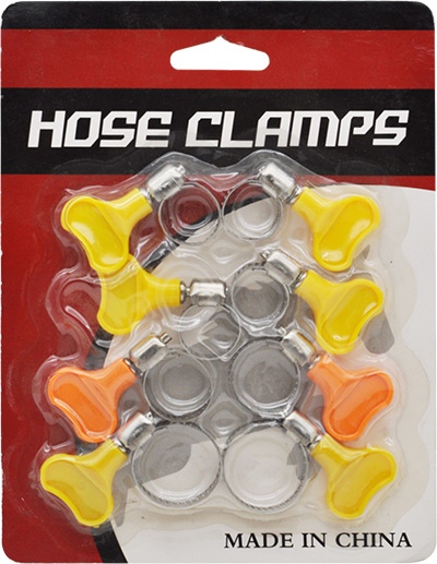 8PCS STEEL HOSE CLAMP