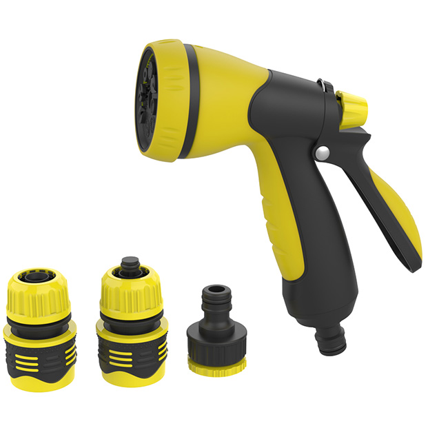 4PCS PLASTIC SPRAY GUN SET