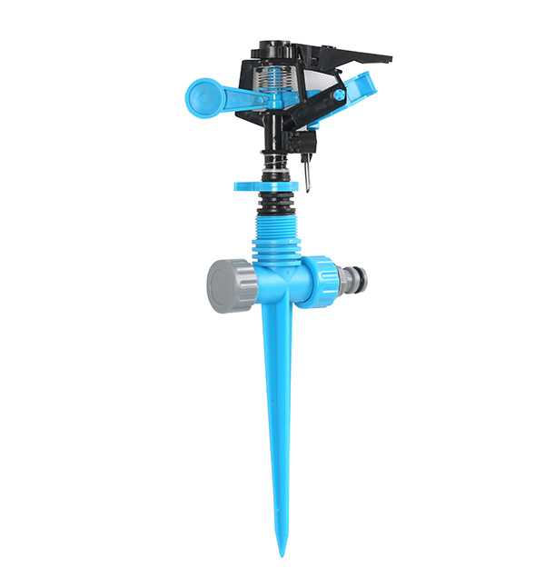 PLASTIC IMPULSE SPRINKLER  WITH SPIKE
