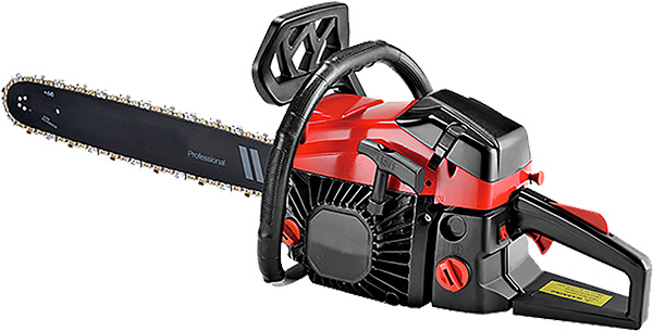 GASOLINE CHAIN SAW 55CC