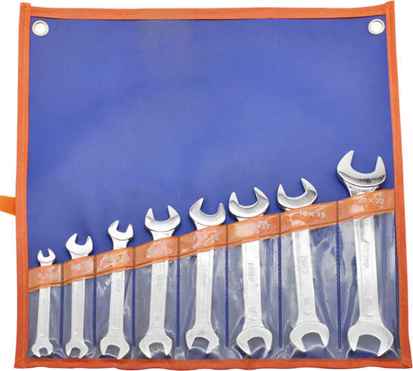 6pcs Double Open End Spanner Set