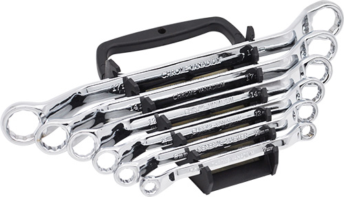 6pcs Double Offset Ring Spanner Set