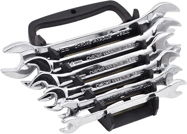 6pcs Double Open End Spanner Set