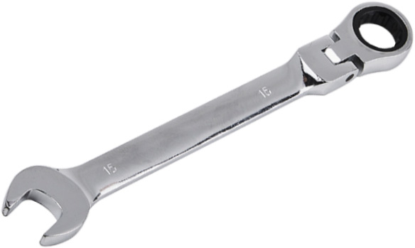 FLEXIBLE RATCHET COMBINATION SPANNER