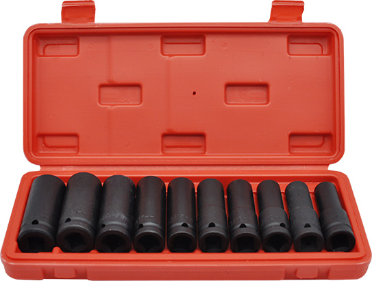 10PCS DEEP IMPACT SOCKET BIT SET