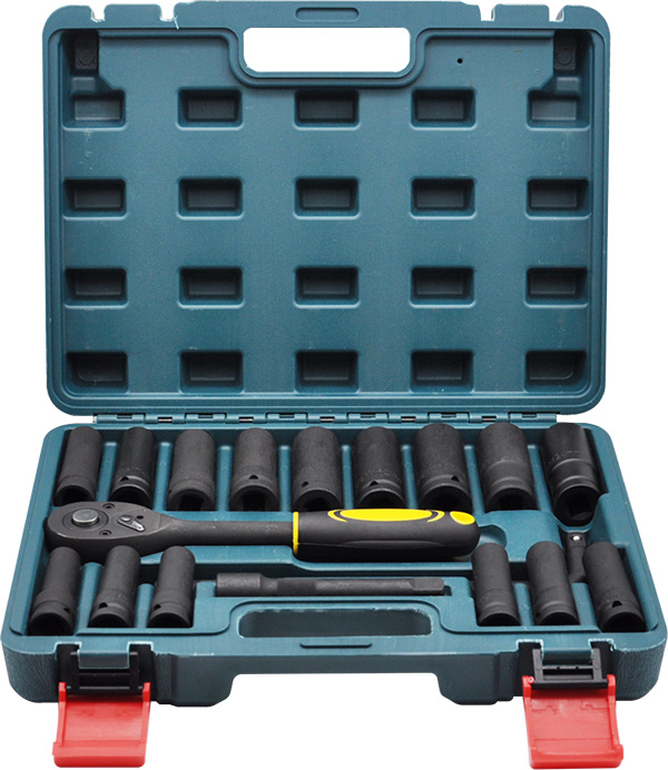 18PCS DEEP IMPACT SOCKET BIT SET