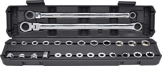 27PCS SOCKET WRENCH SET