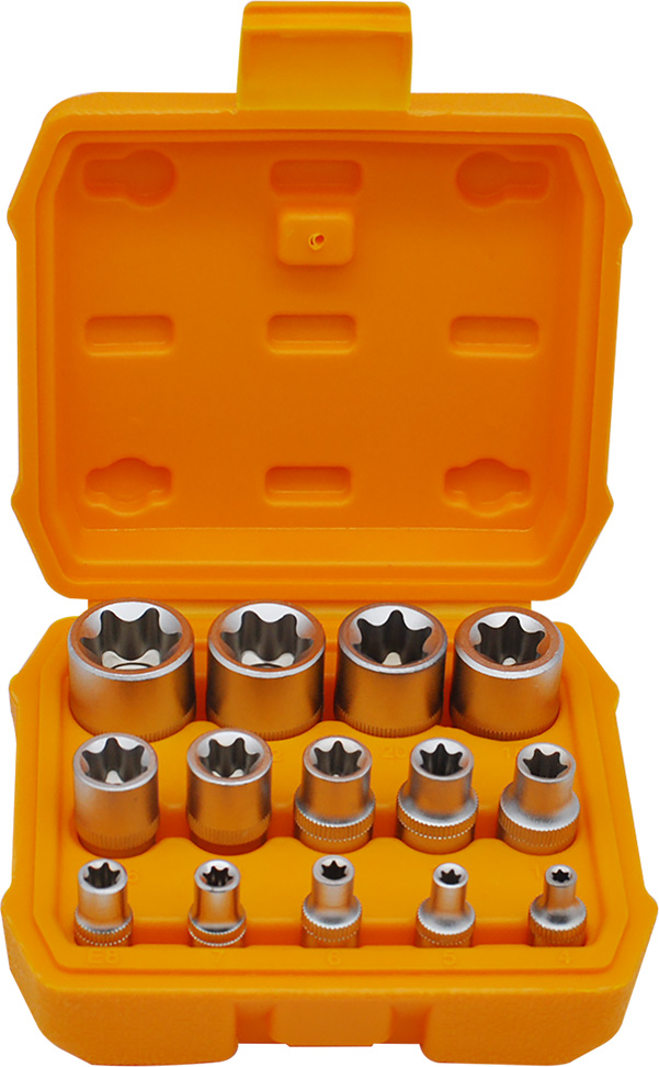 14PCS E TYPE SOCKET WRENCH SET