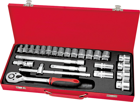 25PCS SOCKET SET
