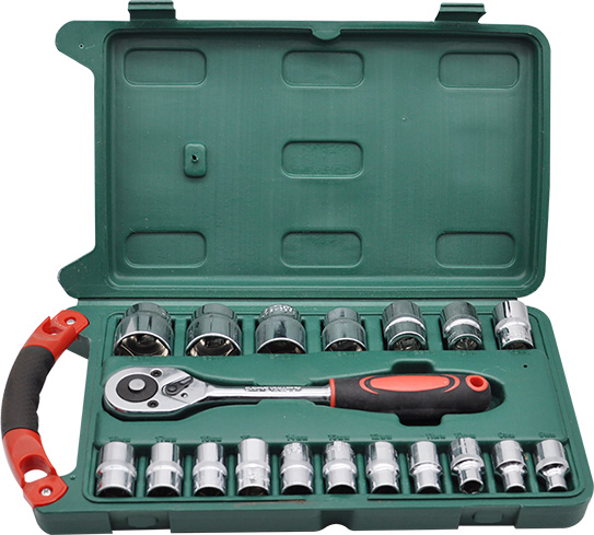 19PCS 1/2" SOCKET SET