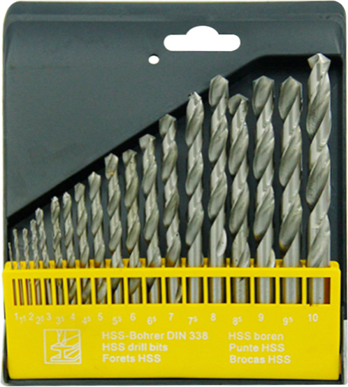 19PCS HSS DRILL SET