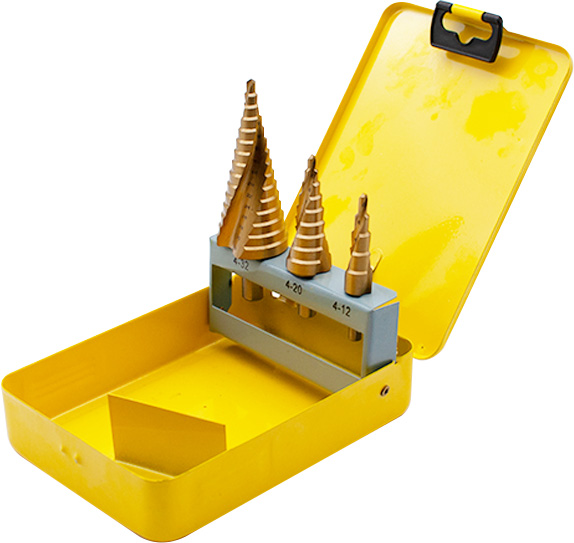 3PCS STEP DRILL SET