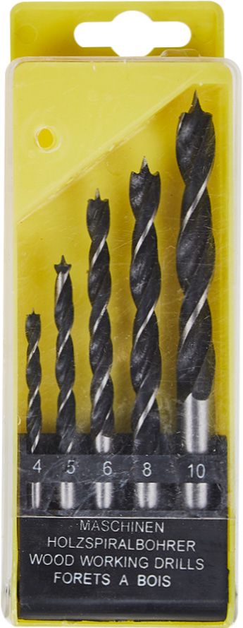 5PCS WOOD DRILL BIT SET
