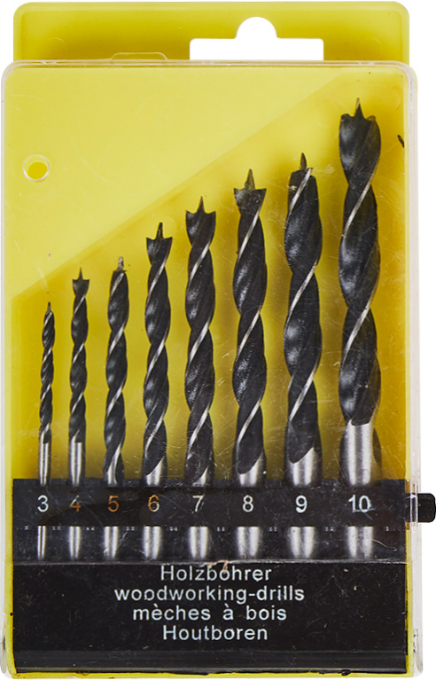 8PCS WOOD DRILL BIT SET