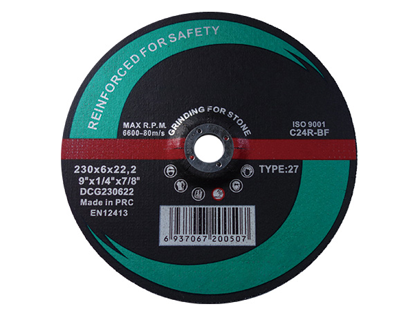 GRINDING WHEELS FOR WORKING WITH STONE