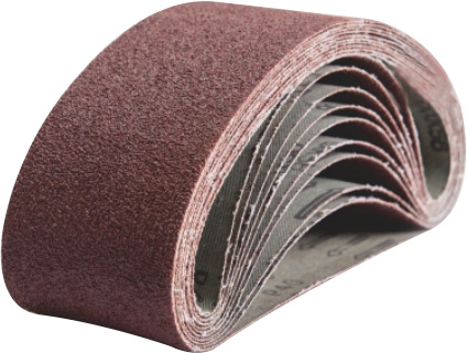 10PCS ALUMINIUM OXIDE  SANDING BELT
