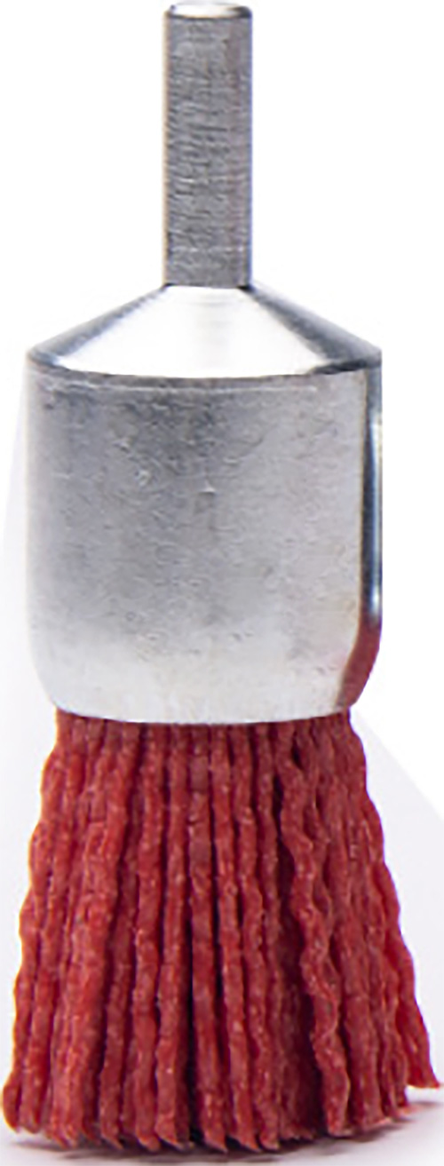 WIRE END BRUSH WITH SHANK